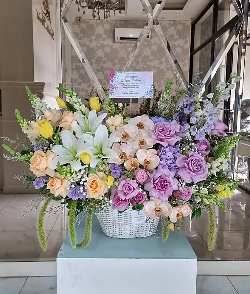 Peach & Purple Galore